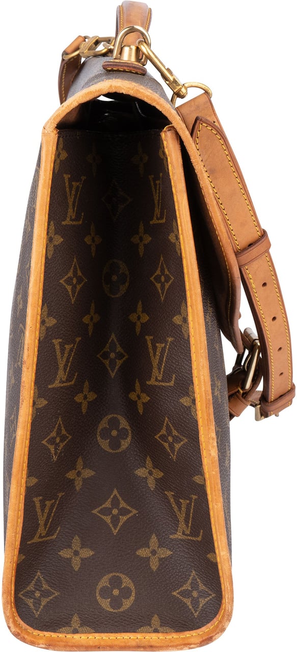 Louis Vuitton Louis Vuitton Canvas Monogram Bel Air Handbag Bruin