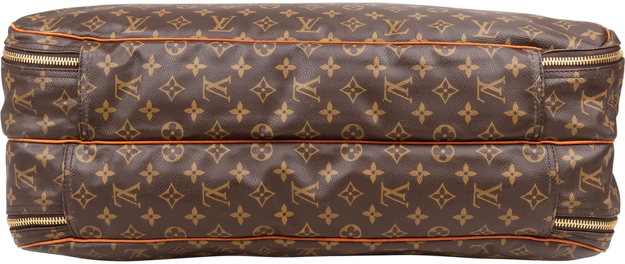 Louis Vuitton Louis Vuitton Canvas Monogram Alize Travel Bag Bruin