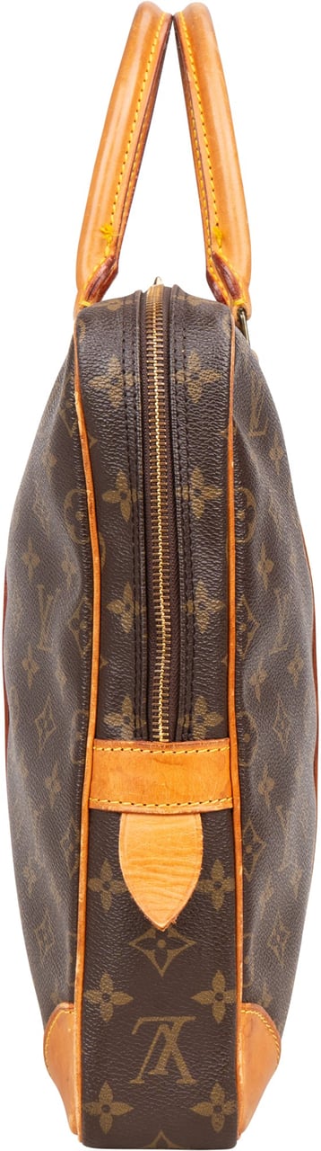 Louis Vuitton Louis Vuitton Canvas Monogram Porte Documents Business Handbag Bruin
