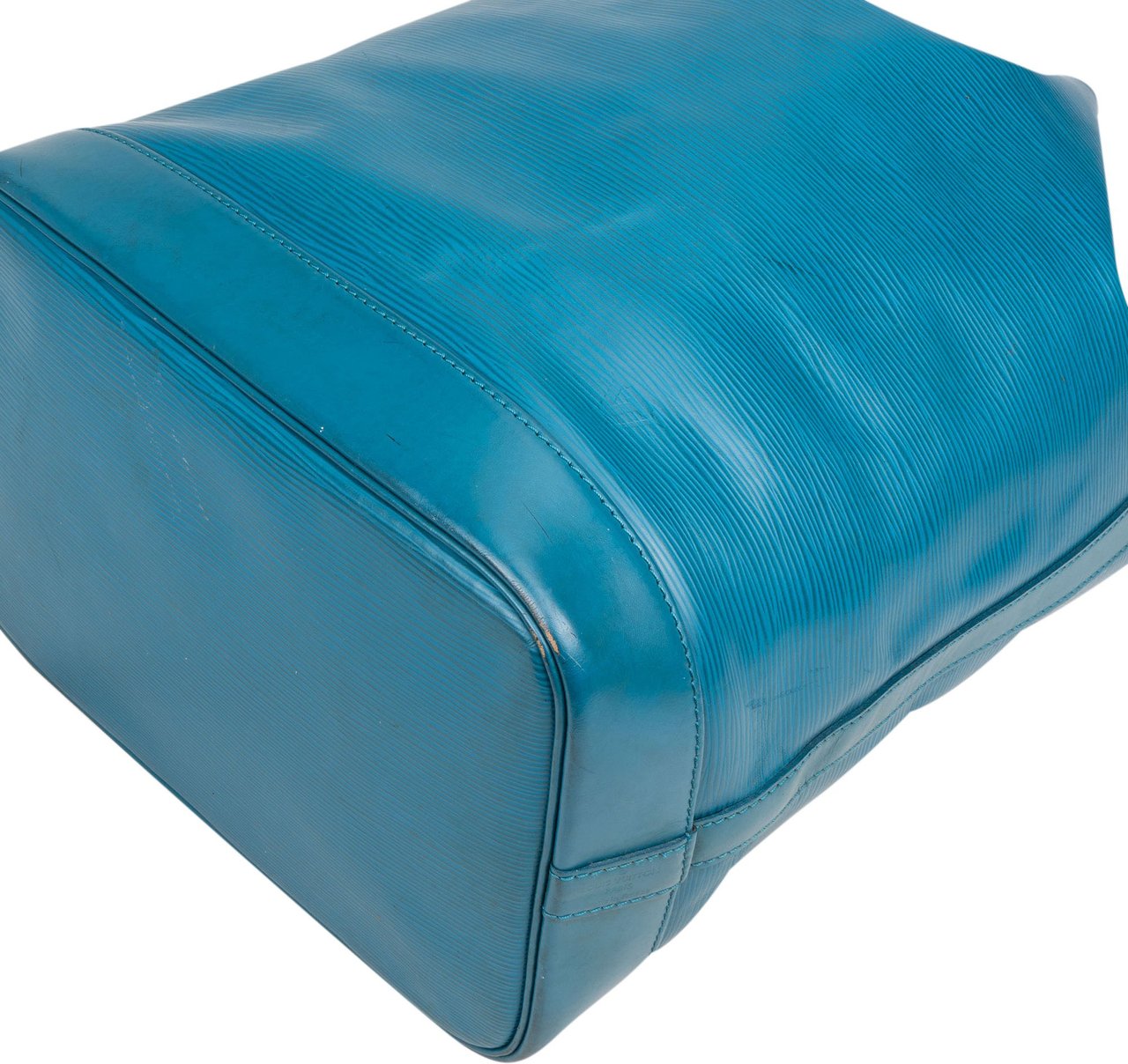 Louis Vuitton Louis Vuitton Bleu Cyan NM Epi Leather Sac Noe Grande Shoulder Bag Blauw