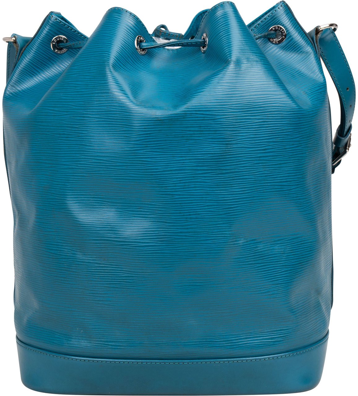 Louis Vuitton Louis Vuitton Bleu Cyan NM Epi Leather Sac Noe Grande Shoulder Bag Blauw