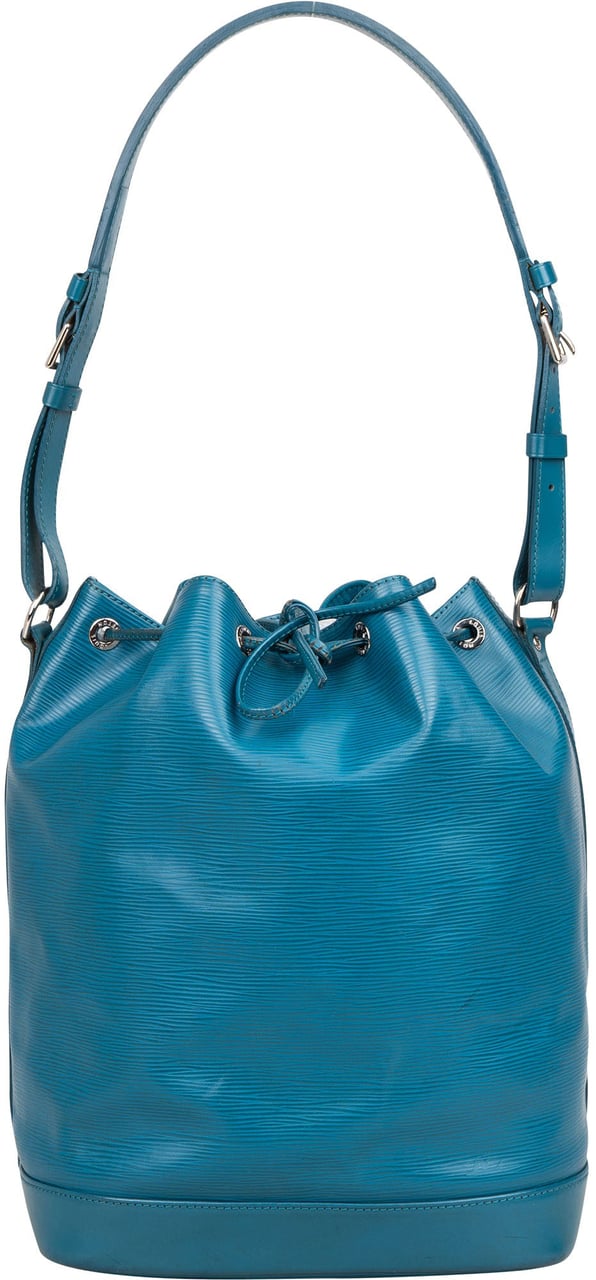 Louis Vuitton Louis Vuitton Bleu Cyan NM Epi Leather Sac Noe Grande Shoulder Bag Blauw