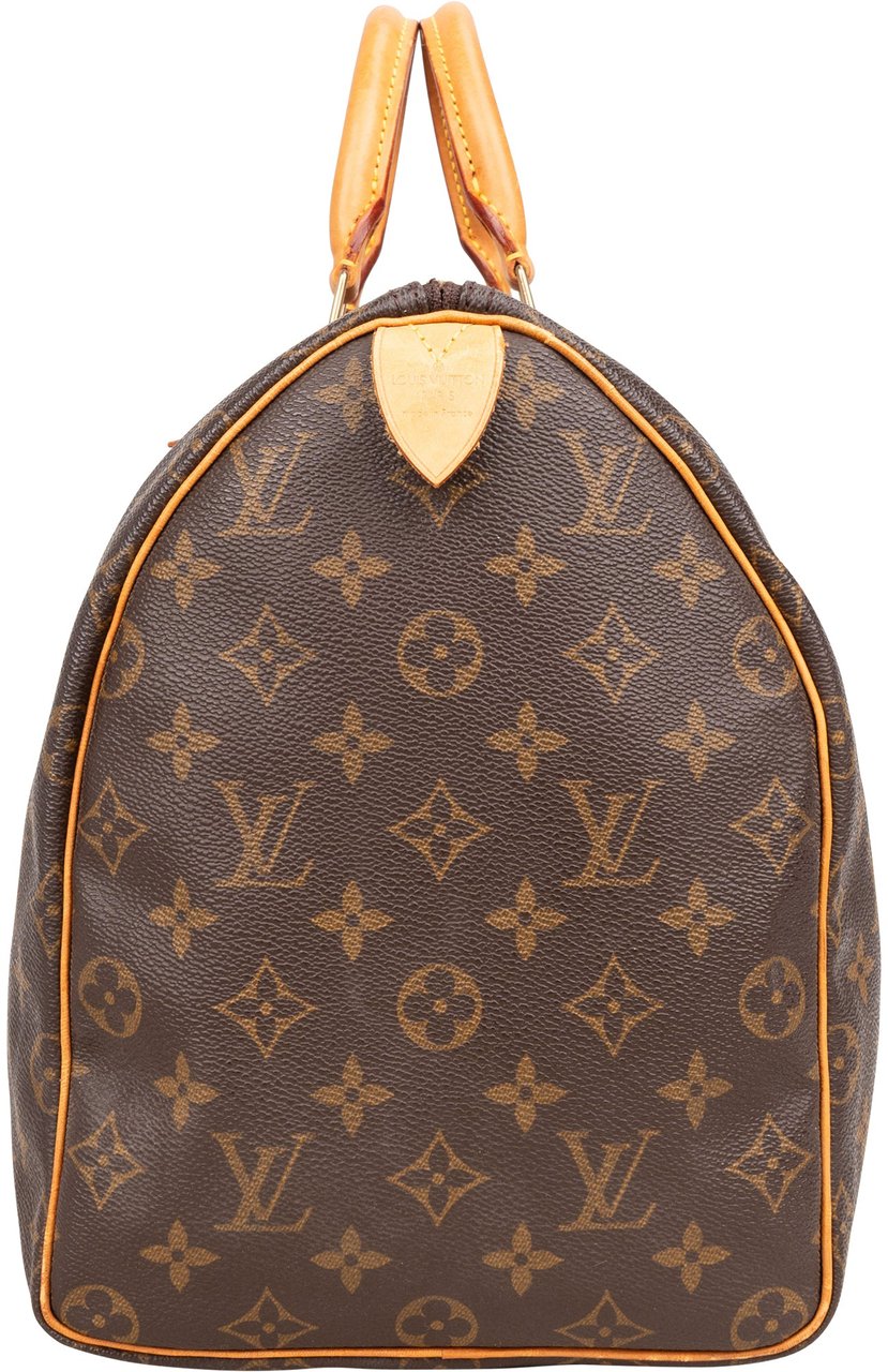 Louis Vuitton Louis Vuitton Canvas Monogram Speedy 40 Handbag Bruin