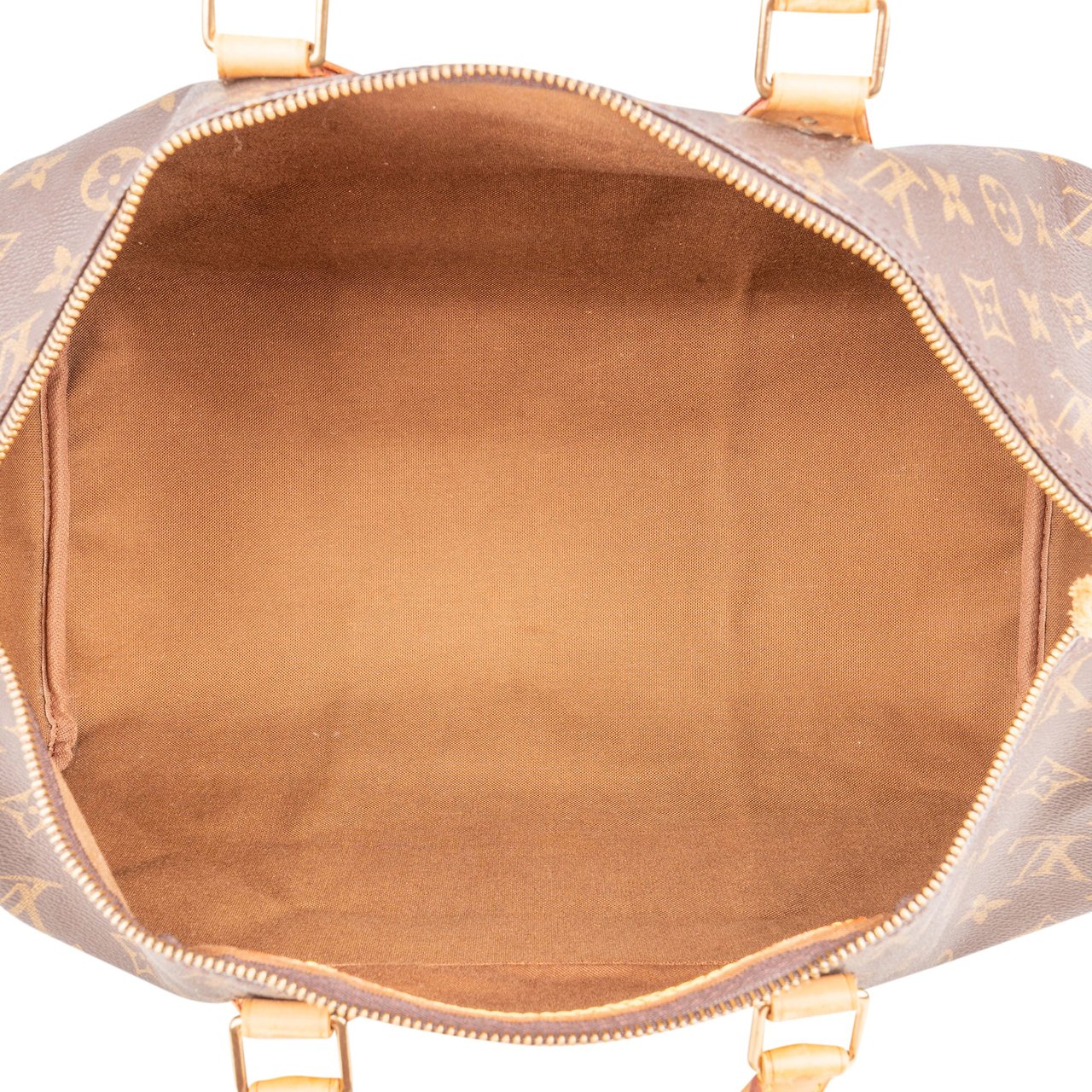 Louis Vuitton Louis Vuitton Canvas Monogram Speedy 40 Handbag Bruin