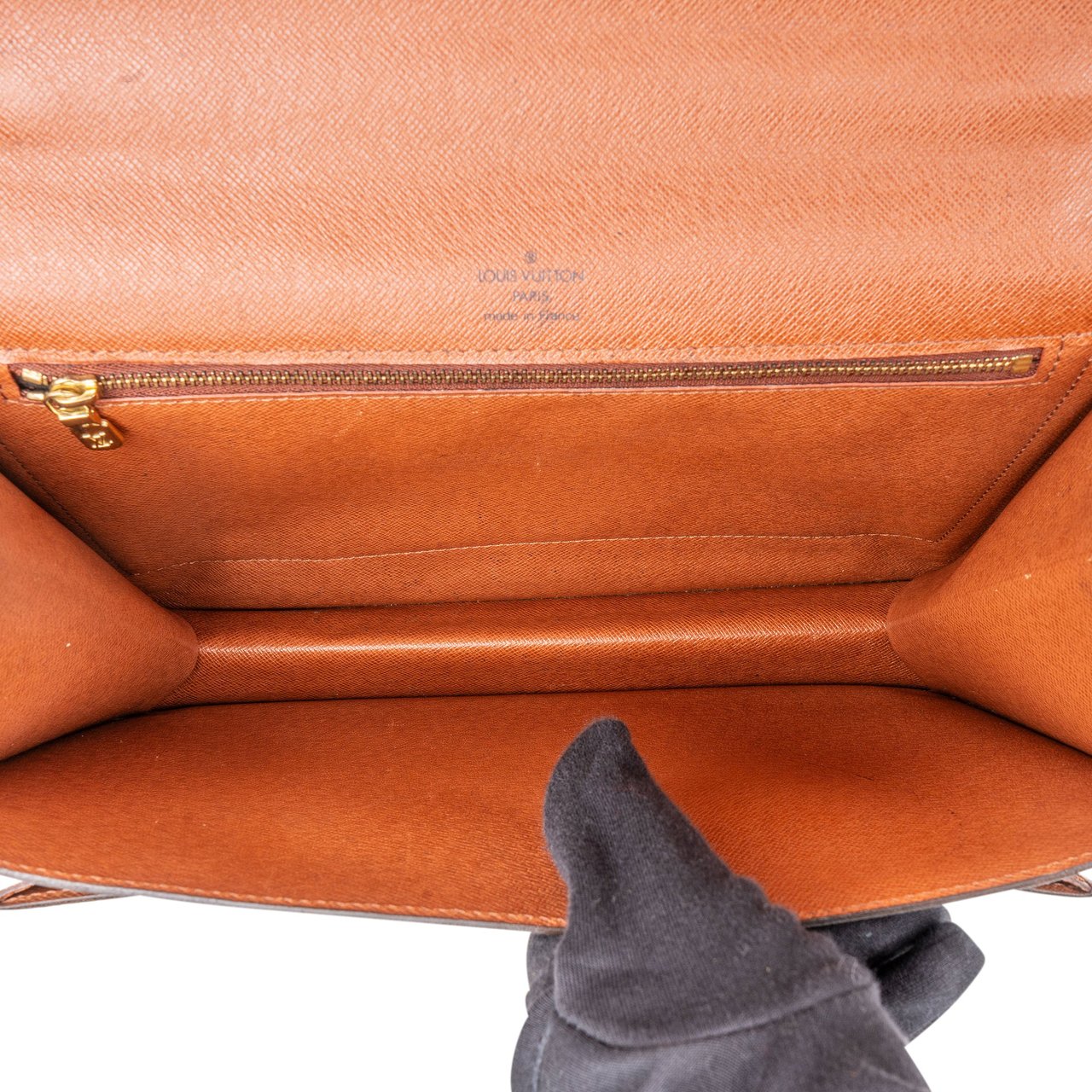 Louis Vuitton Louis Vuitton Canvas Monogram Monceau Handbag Bruin