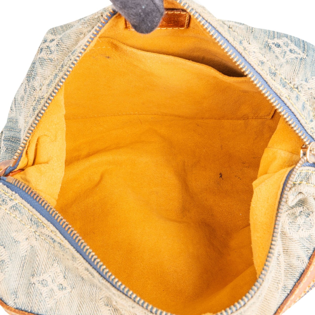 Louis Vuitton Louis Vuitton Denim Monogram Baggy PM Crossbody Bag Blauw