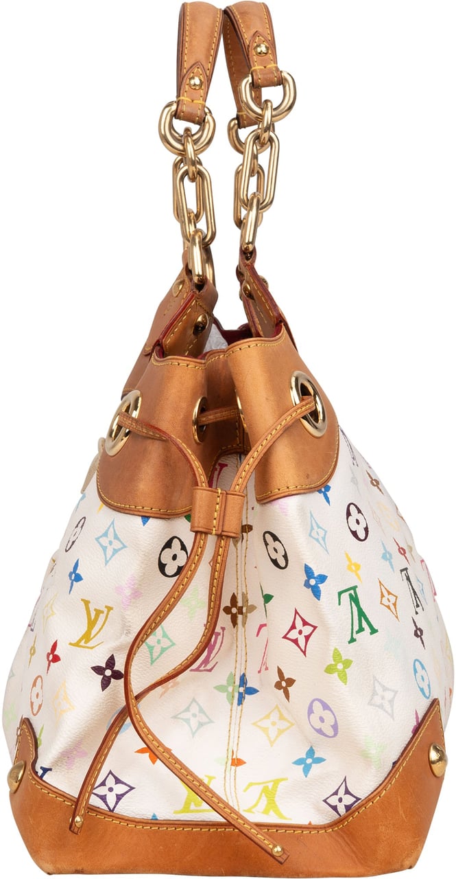 Louis Vuitton Louis Vuitton Limited Murakami Multicolor Ursula Handbag Wit