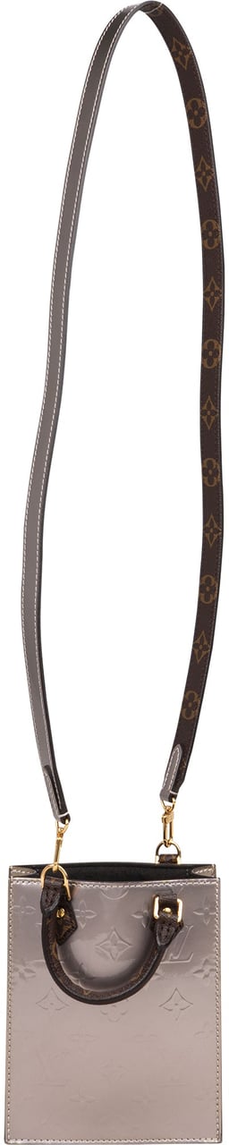 Louis Vuitton Louis Vuitton Vernis Monogram Petite Sac Plat Handbag Divers