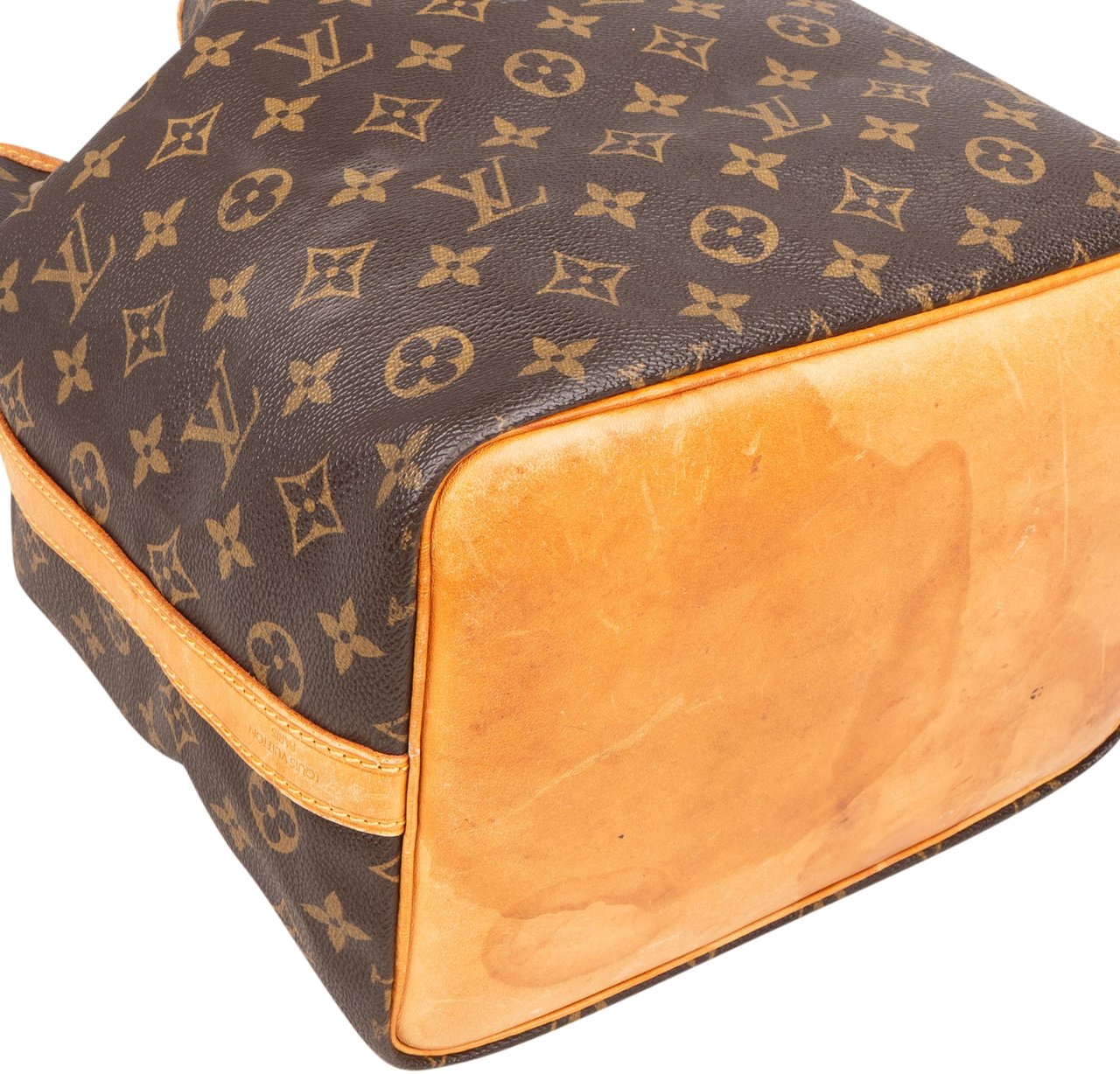 Louis Vuitton Louis Vuitton Canvas Monogram Sac Noe Petit Shoulder Bag Bruin