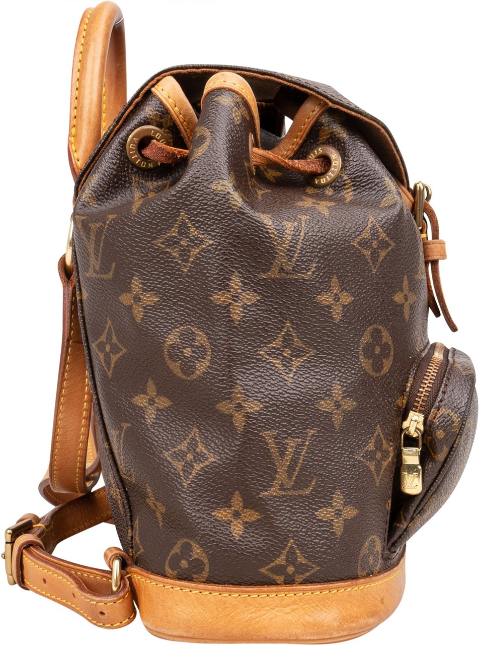 Louis Vuitton Louis Vuitton Canvas Monogram Montsouris PM Backpack Bruin