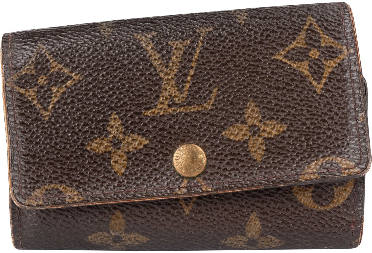 Louis Vuitton Louis Vuitton Canvas Monogram Keyholder Bruin
