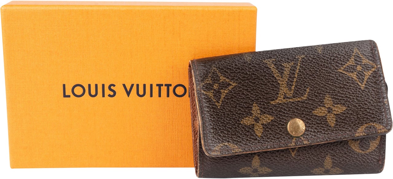 Louis Vuitton Louis Vuitton Canvas Monogram Keyholder Bruin