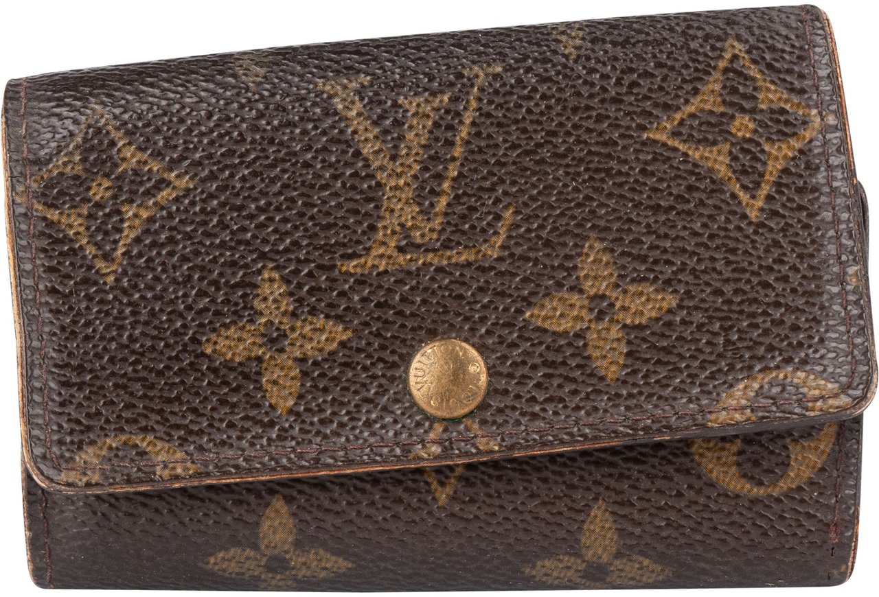 Louis Vuitton Louis Vuitton Canvas Monogram Keyholder Bruin