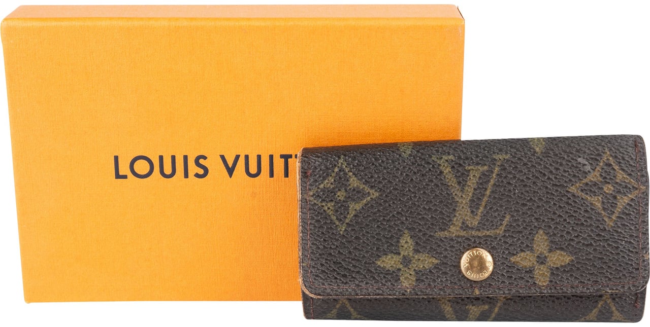 Louis Vuitton Louis Vuitton Canvas Monogram Keyholder Bruin