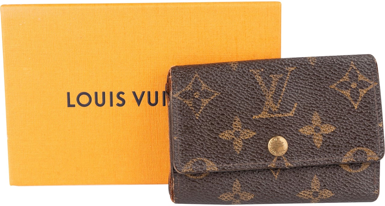 Louis Vuitton Louis Vuitton Canvas Mongram Keyholder Bruin