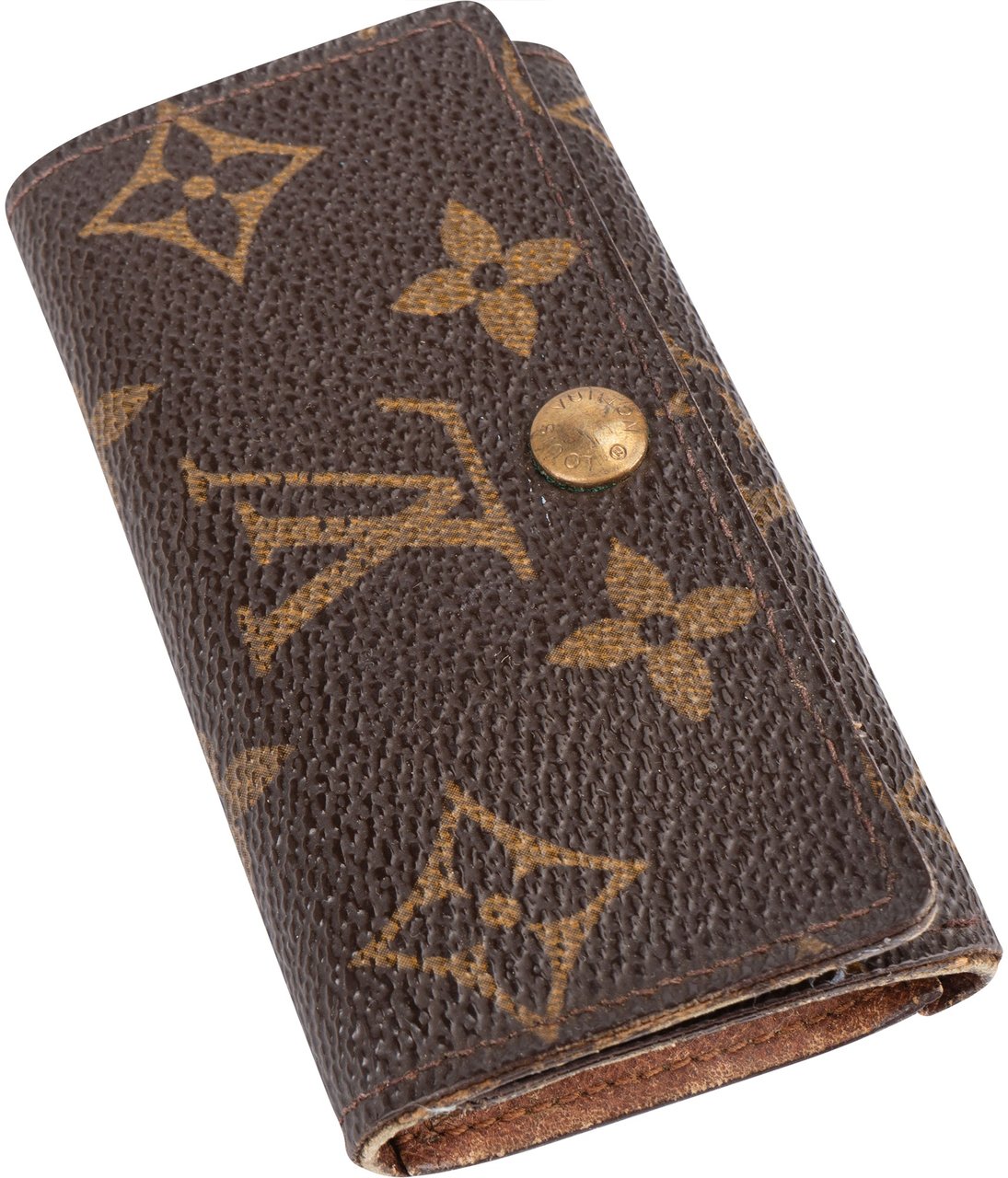 Louis Vuitton Louis Vuitton Canvas Monogram Keyholder Bruin