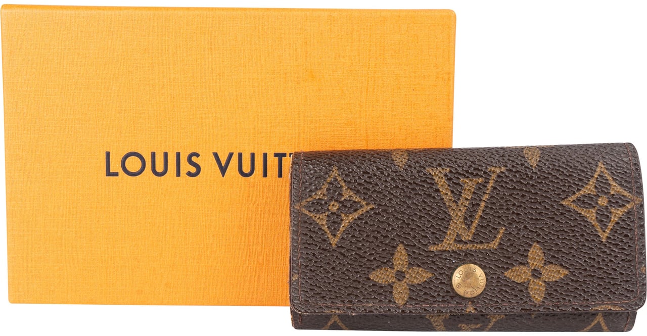 Louis Vuitton Louis Vuitton Canvas Monogram Keyholder Bruin