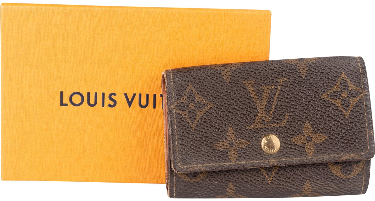 Louis Vuitton Louis Vuitton Canvas Monogram Keyholder Bruin