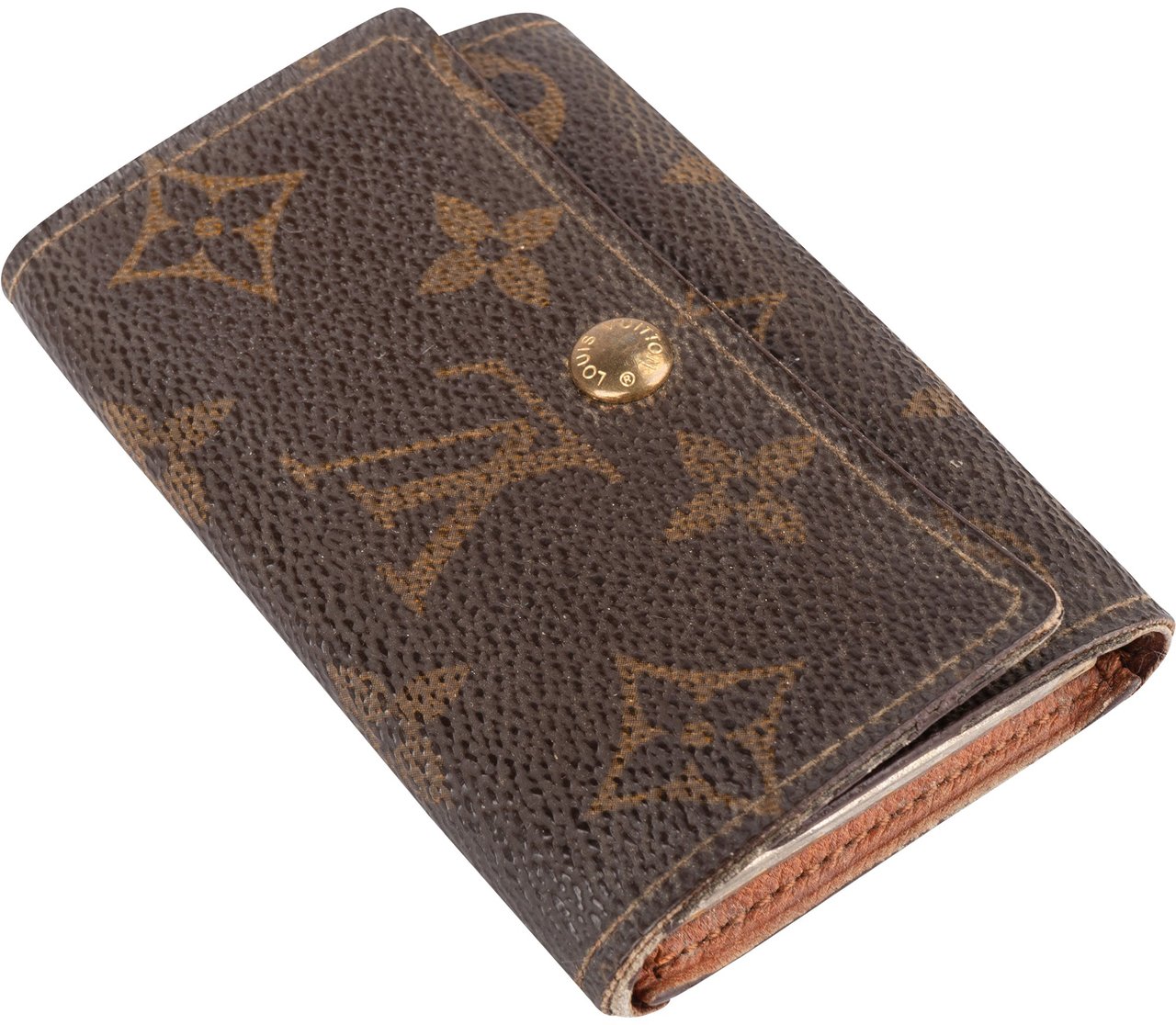 Louis Vuitton Louis Vuitton Canvas Monogram Keyholder Bruin