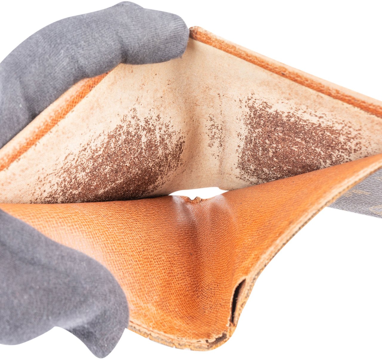 Louis Vuitton Louis Vuitton Canvas Monogram Marco Wallet Bruin