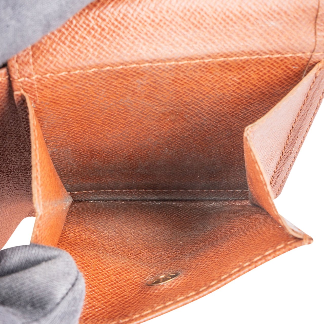 Louis Vuitton Louis Vuitton Canvas Monogram Marco Wallet Bruin