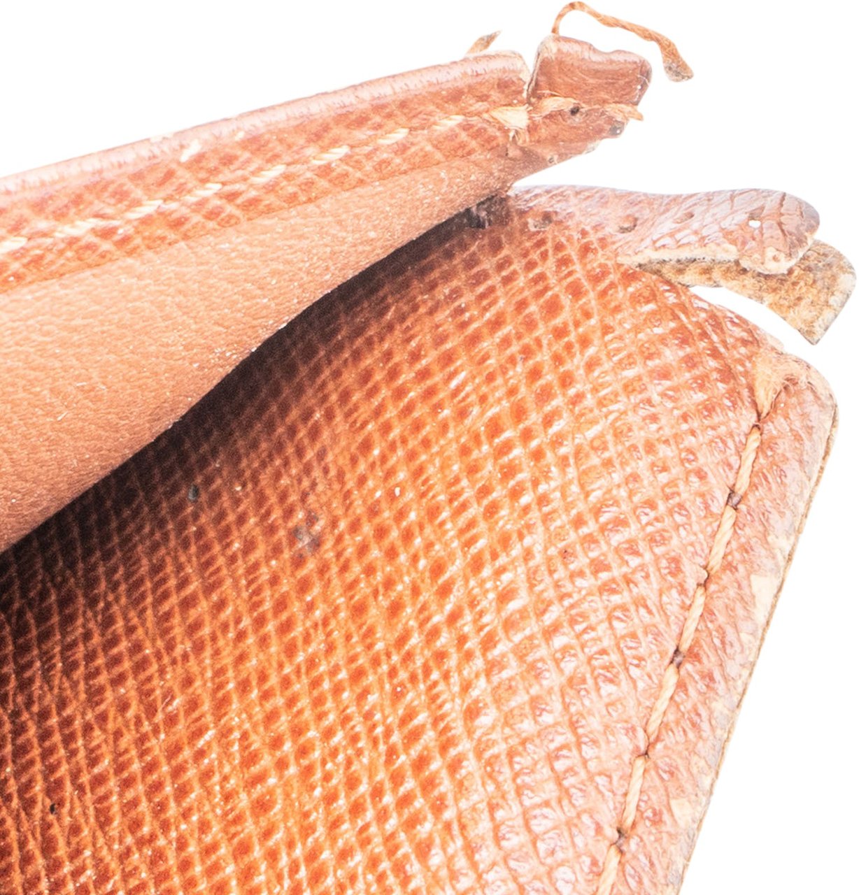 Louis Vuitton Louis Vuitton Canvas Monogram Marco Wallet Bruin