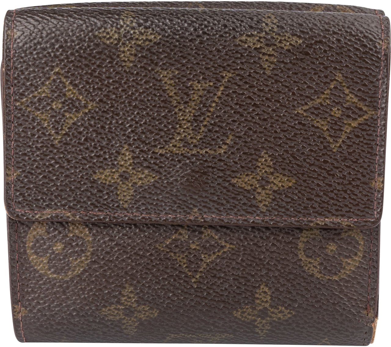 Louis Vuitton Louis Vuitton Canvas Monogram Elise Wallet Bruin