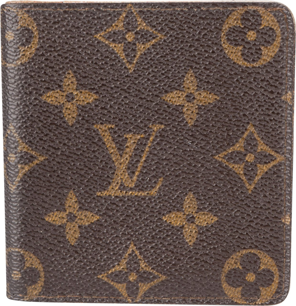 Louis Vuitton Louis Vuitton Canvas Monogram Marco Wallet Bruin