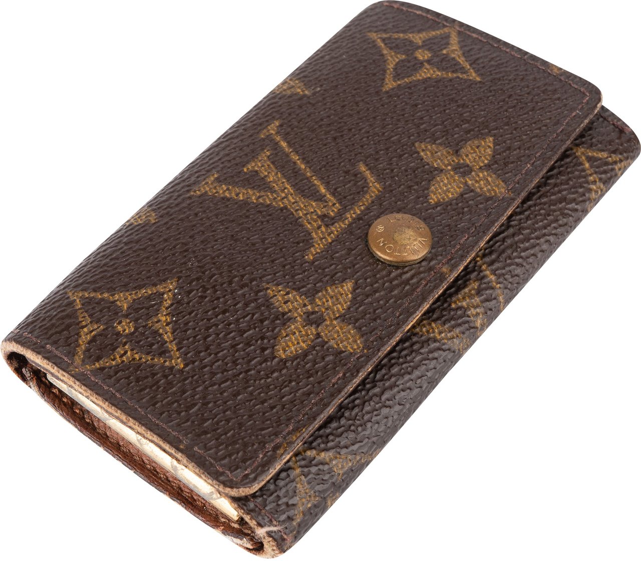 Louis Vuitton Louis Vuitton Canvas Monogram Keyholder Bruin