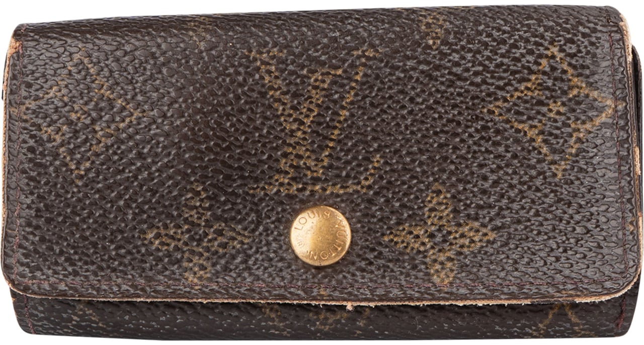 Louis Vuitton Louis Vuitton Canvas Monogram Keyholder Bruin