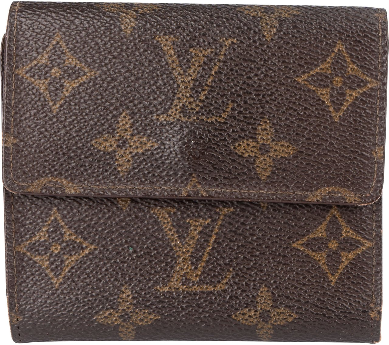 Louis Vuitton Louis Vuitton Canvas Monogram Elise Wallet Bruin