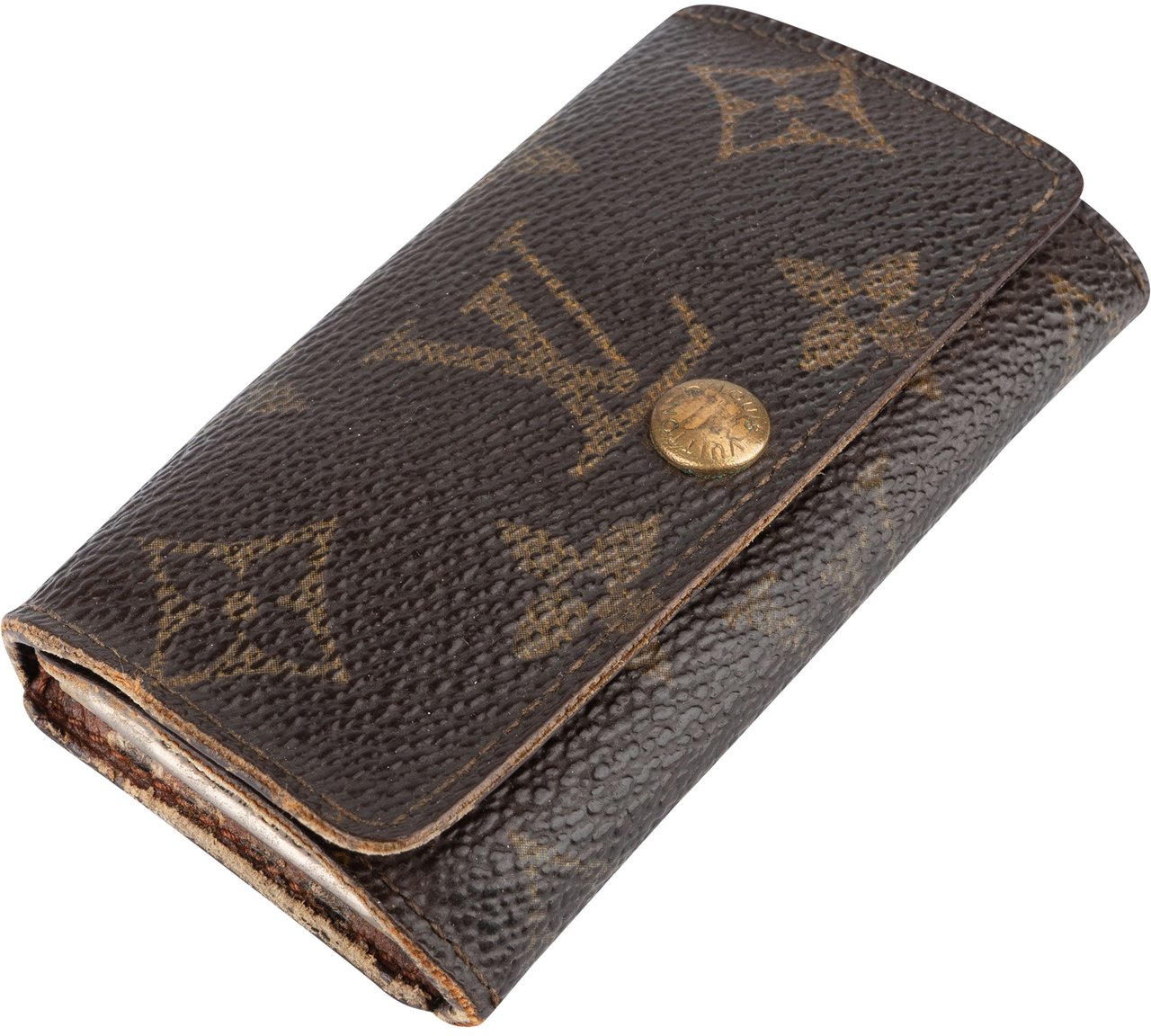 Louis Vuitton Louis Vuitton Canvas Monogram Keyholder Bruin