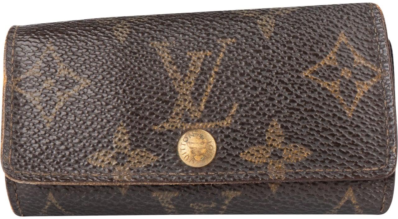 Louis Vuitton Louis Vuitton Canvas Monogram Keyholder Bruin