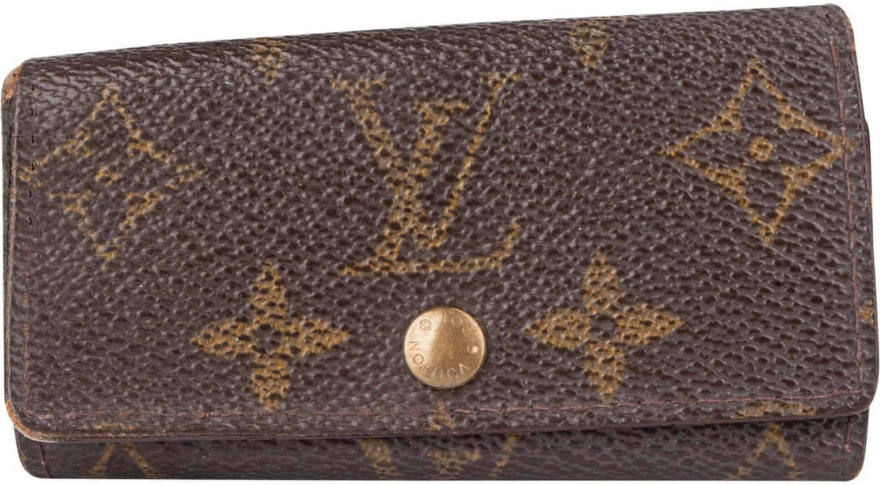 Louis Vuitton Louis Vuitton Canvas Monogram Keyholder Bruin
