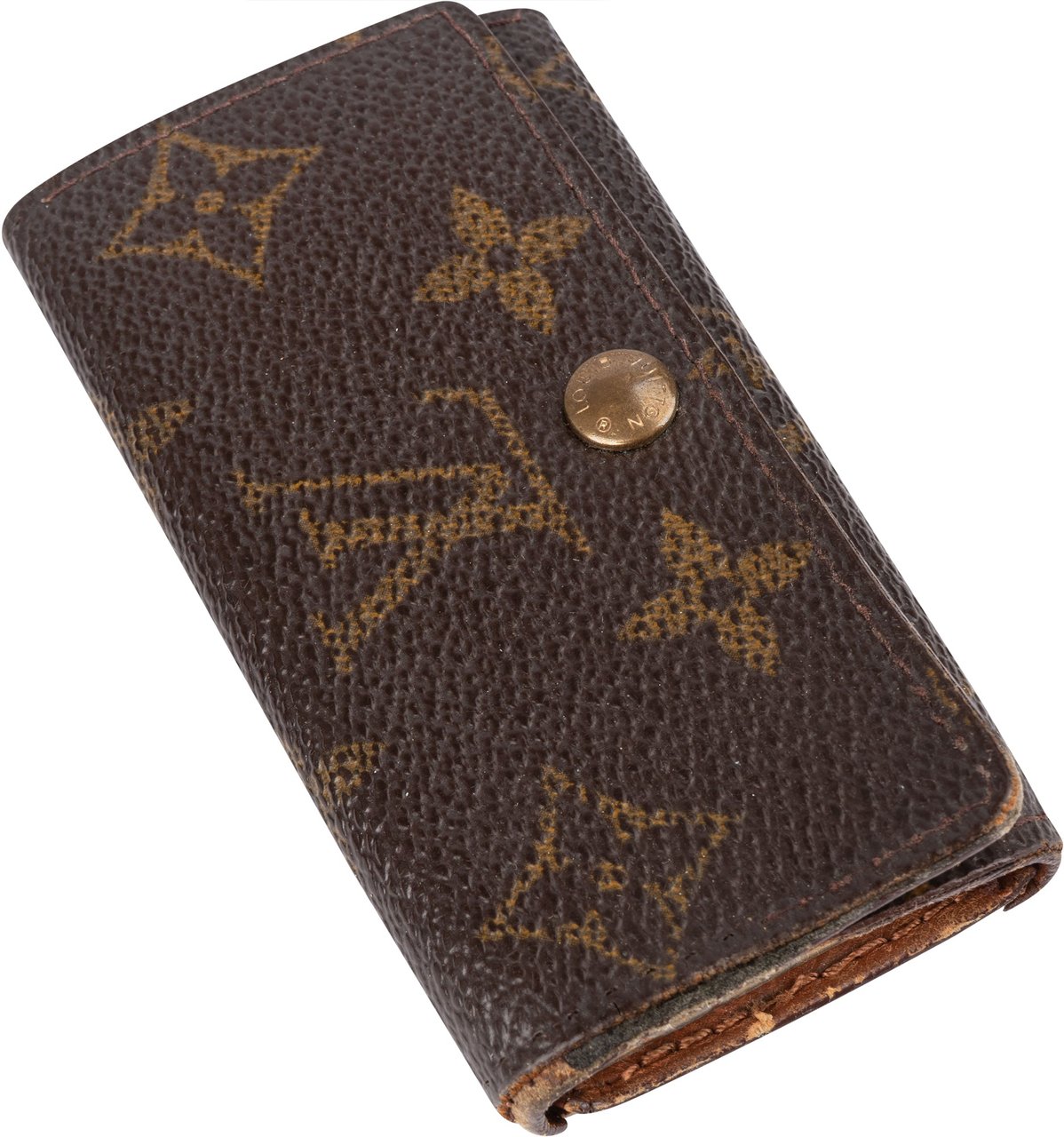 Louis Vuitton Louis Vuitton Canvas Monogram Keyholder Bruin