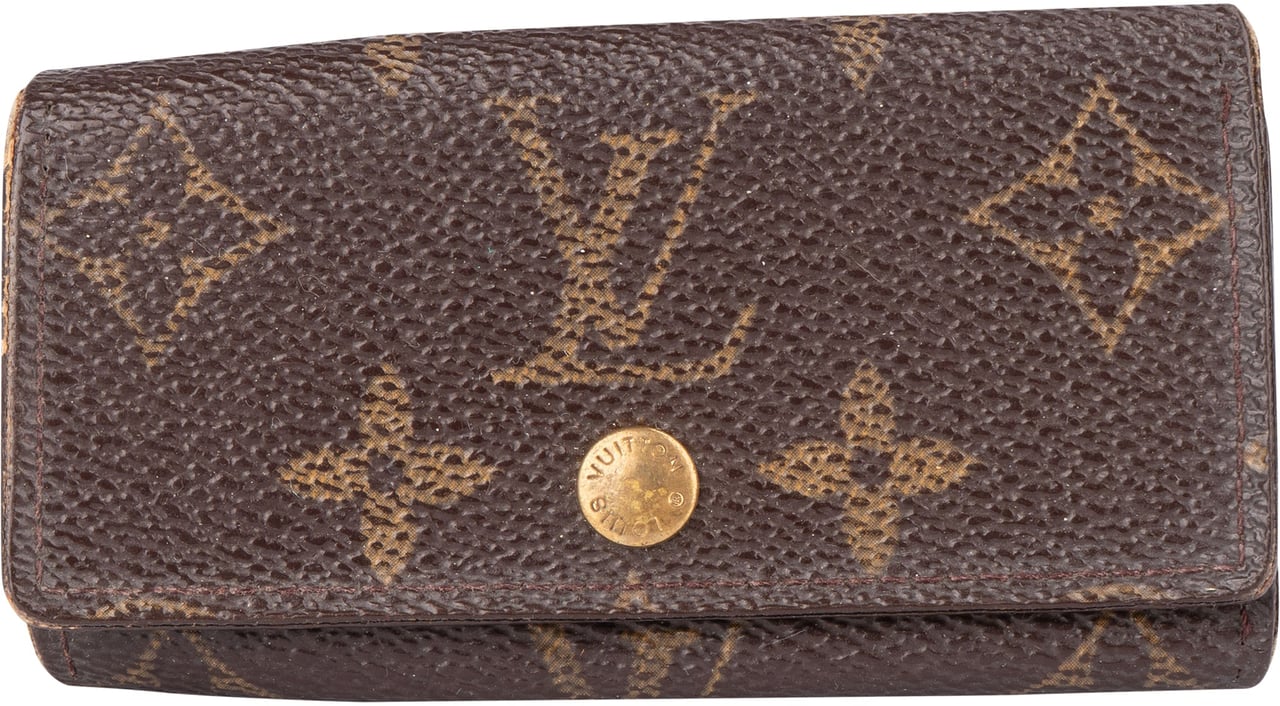 Louis Vuitton Louis Vuitton Canvas Monogram Keyholder Bruin