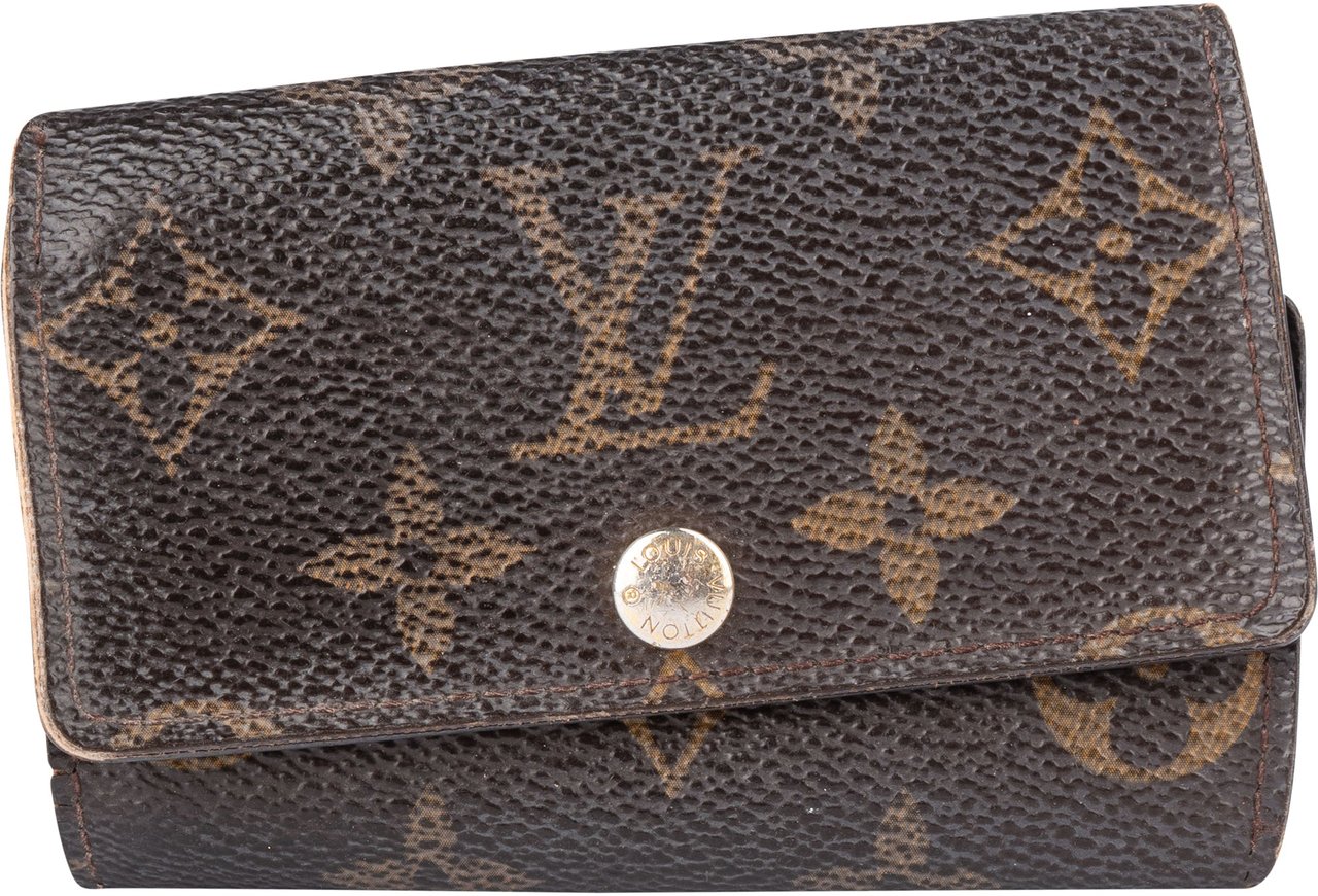 Louis Vuitton Louis Vuitton Canvas Monogram Keyholder Bruin