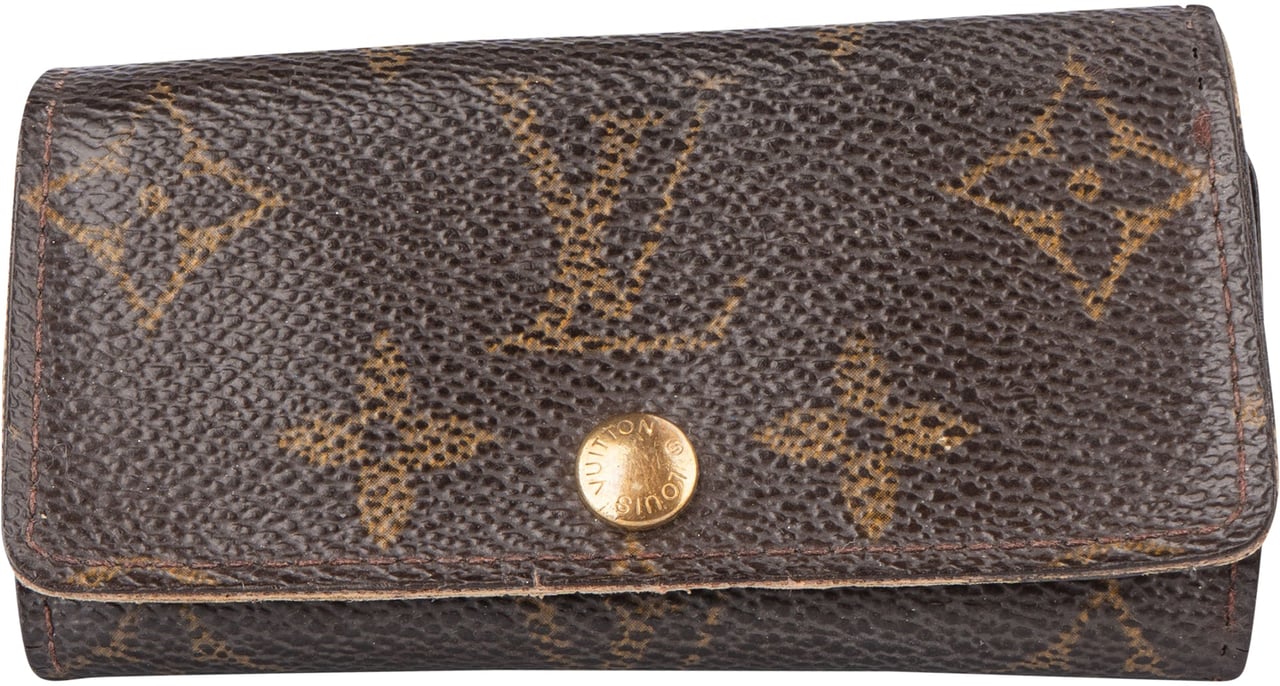 Louis Vuitton Louis Vuitton Canvas Monogram Keyholder Bruin