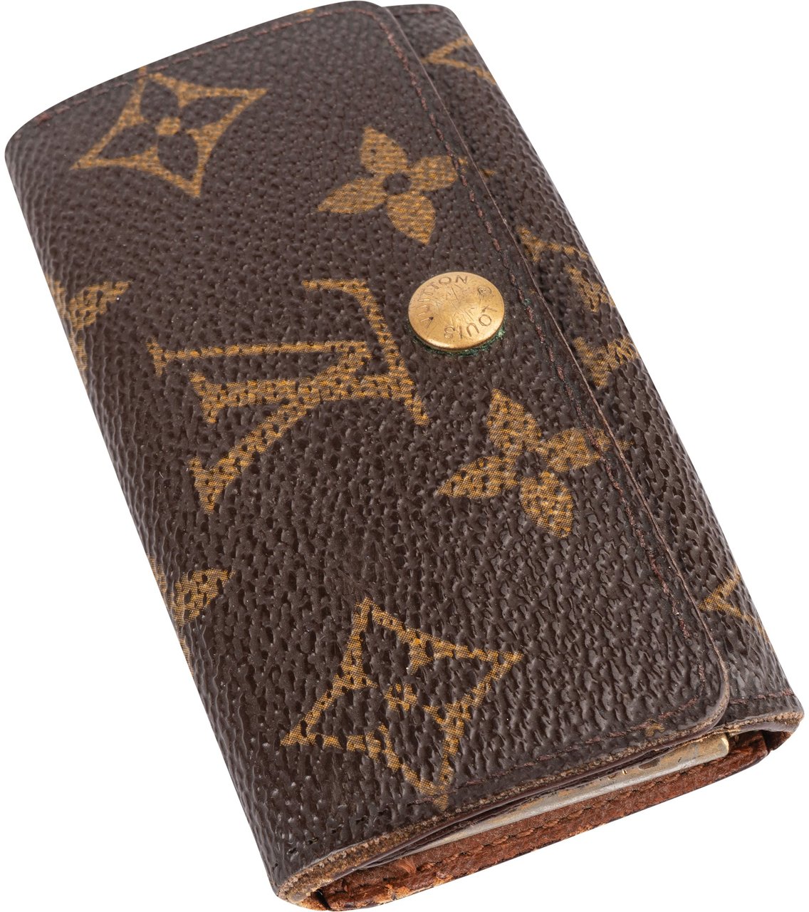 Louis Vuitton Louis Vuitton Canvas Monogram Keyholder Bruin