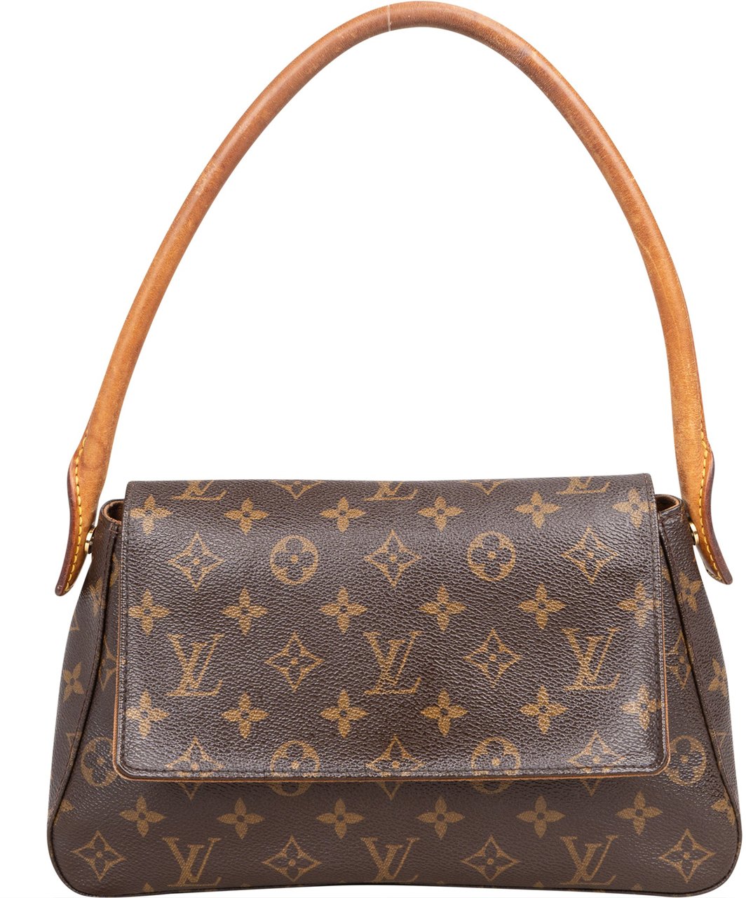 Louis Vuitton Louis Vuitton Canvas Monogram Looping PM Shoulder Bag Bruin