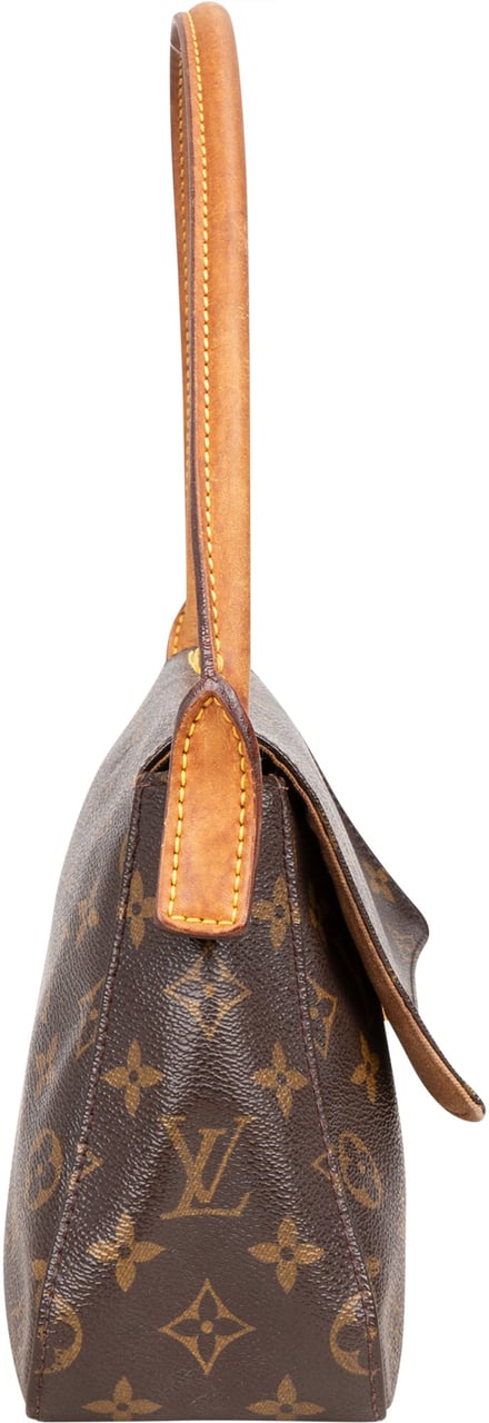 Louis Vuitton Louis Vuitton Canvas Monogram Looping PM Shoulder Bag Bruin