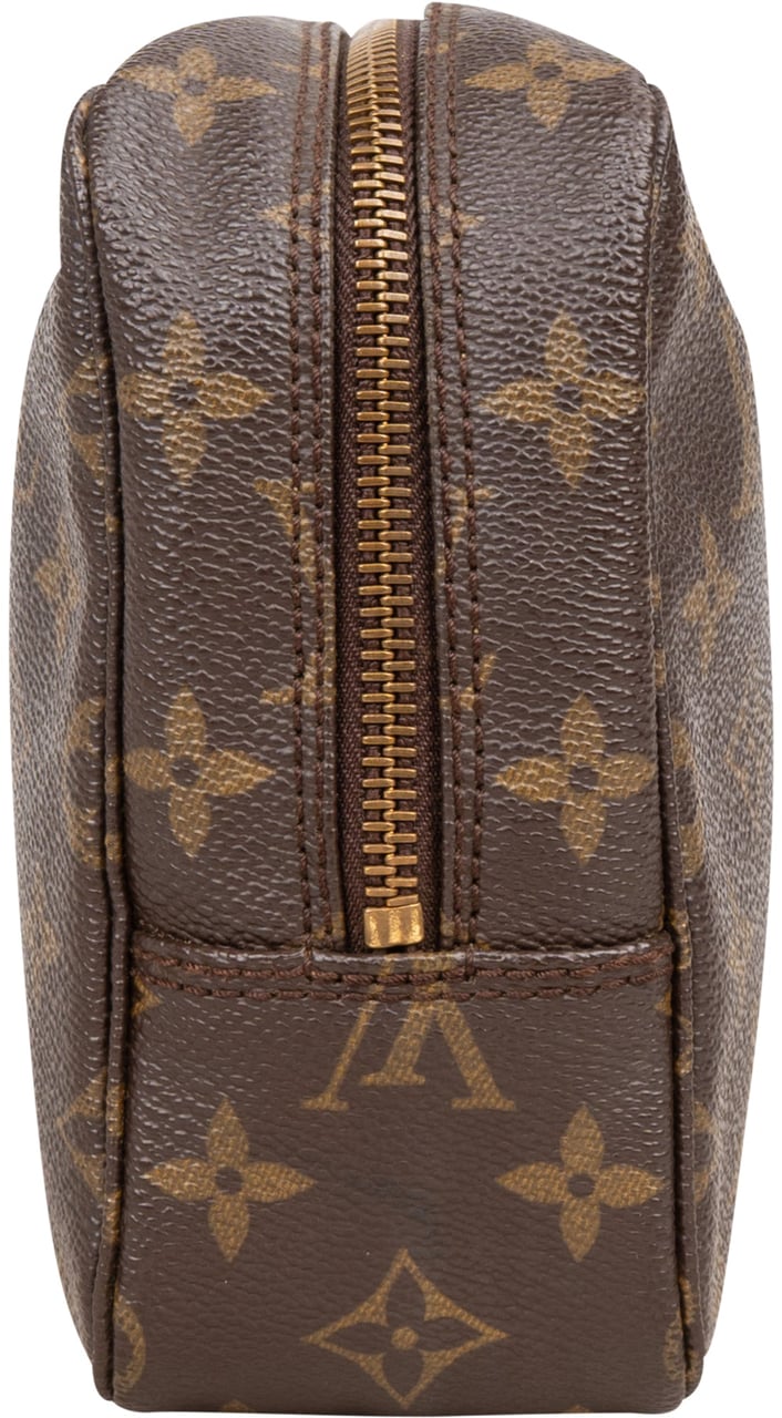 Louis Vuitton Louis Vuitton Canvas Monogram Trousse Toilette 23 Clutch Bruin