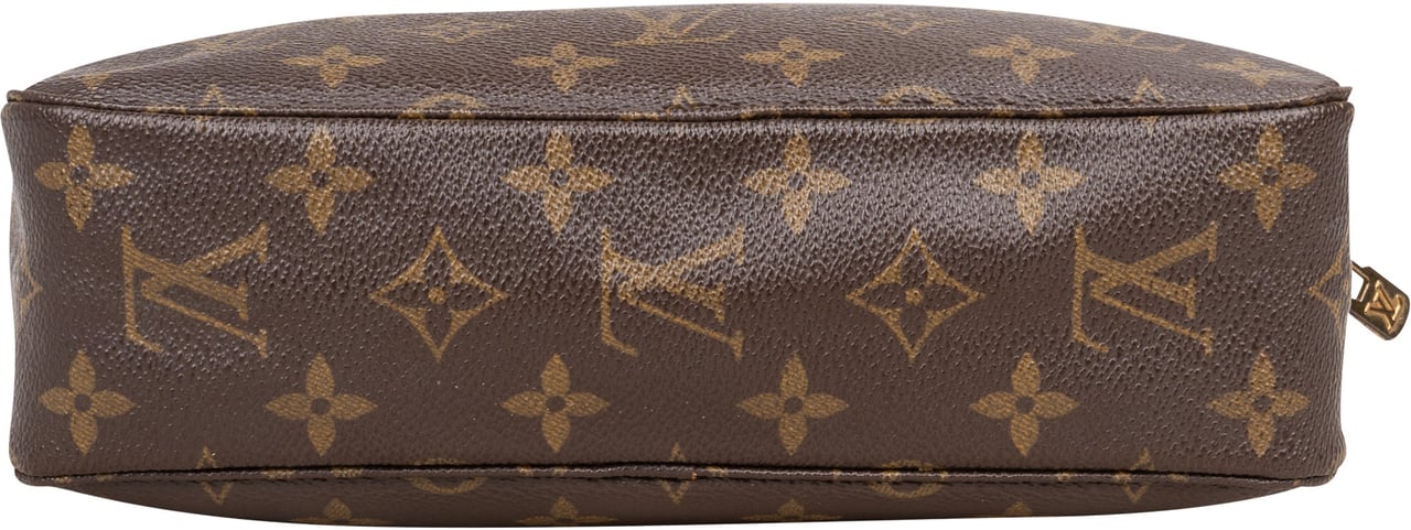Louis Vuitton Louis Vuitton Canvas Monogram Trousse Toilette 23 Clutch Bruin