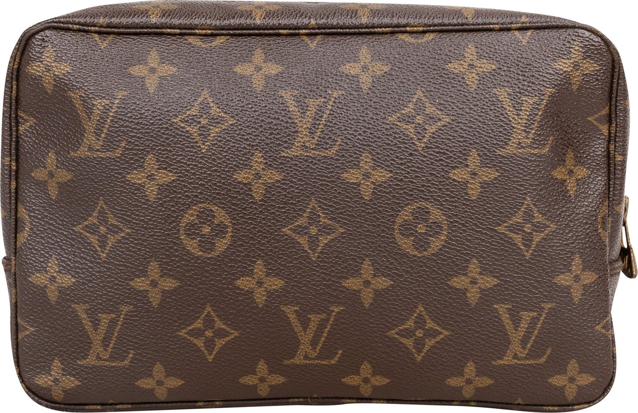 Louis Vuitton Louis Vuitton Canvas Monogram Trousse Toilette 23 Clutch Bruin