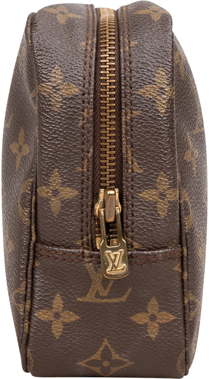 Louis Vuitton Louis Vuitton Canvas Monogram Trousse Toilette 23 Clutch Bruin