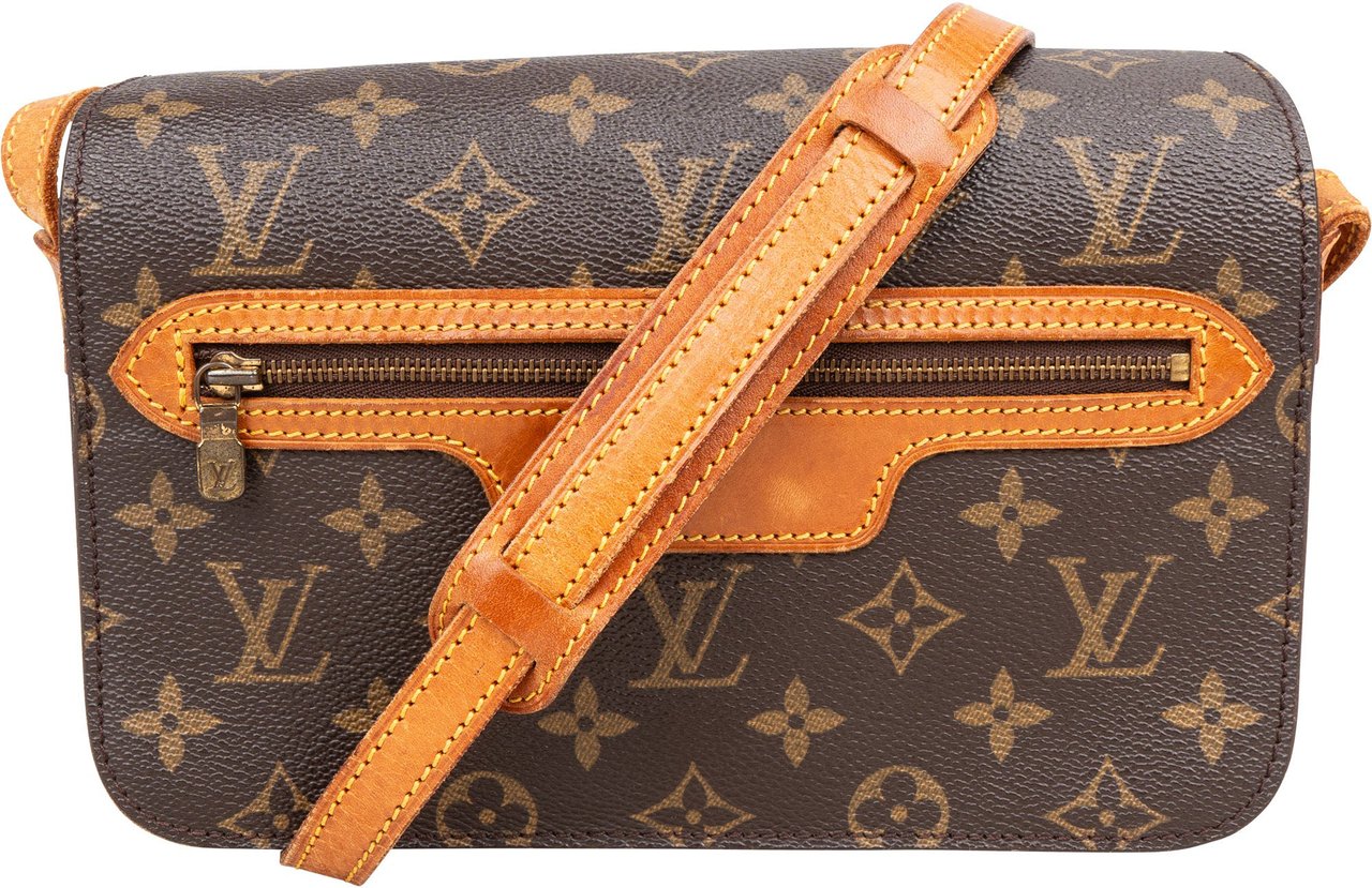Louis Vuitton Louis Vuitton Canvas Monogram Saint Germain PM Crossbody Bag Bruin