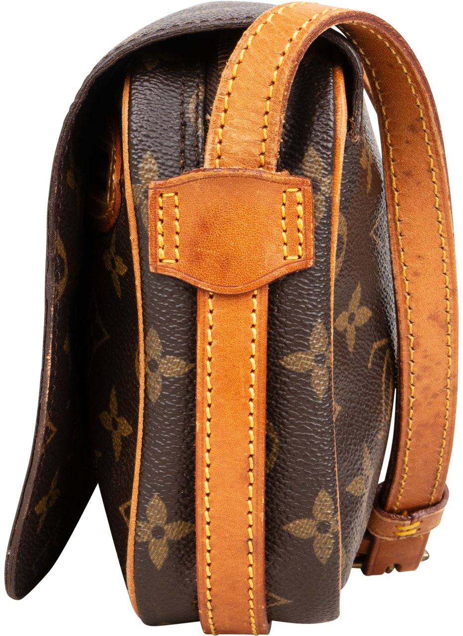 Louis Vuitton Louis Vuitton Canvas Monogram Saint Germain PM Crossbody Bag Bruin