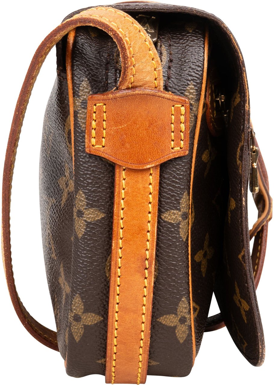 Louis Vuitton Louis Vuitton Canvas Monogram Saint Germain PM Crossbody Bag Bruin