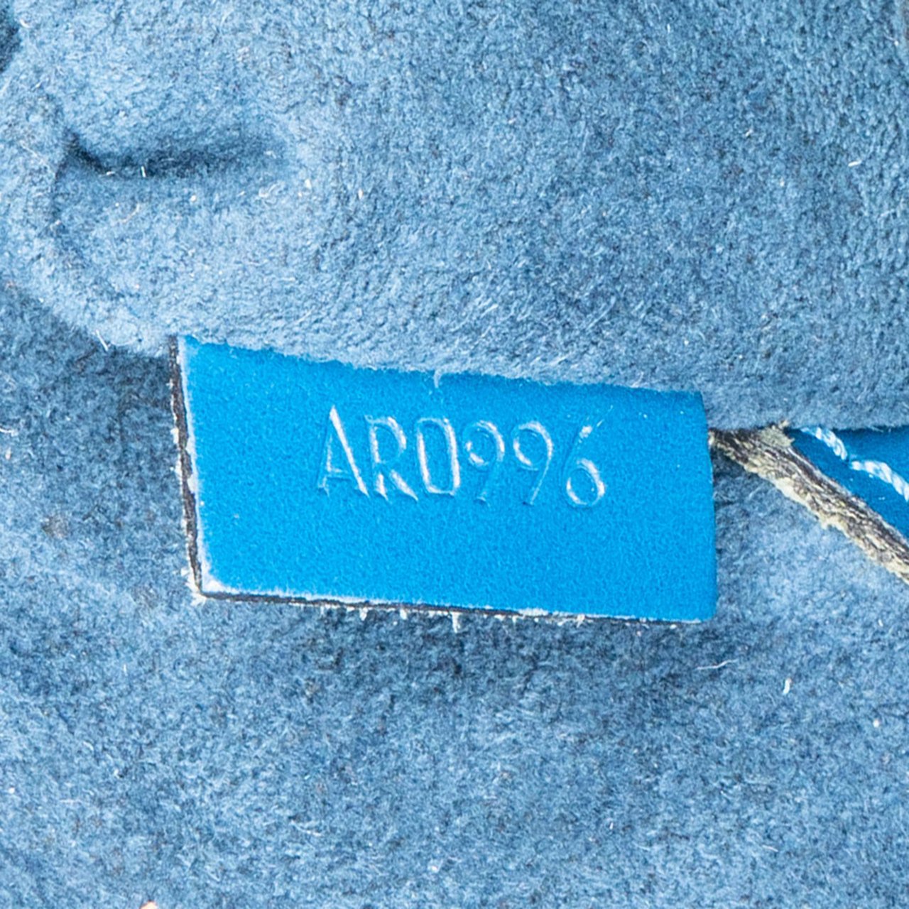 Louis Vuitton Louis Vuitton Bleu Epi Leather Alma PM Handbag Blauw