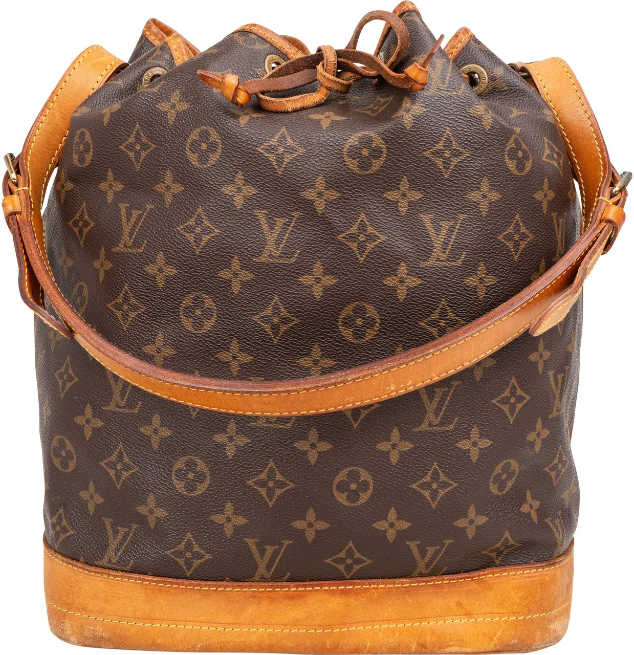 Louis Vuitton Louis Vuitton Canvas Monogram Sac Noe Grande Shoulder Bag Bruin